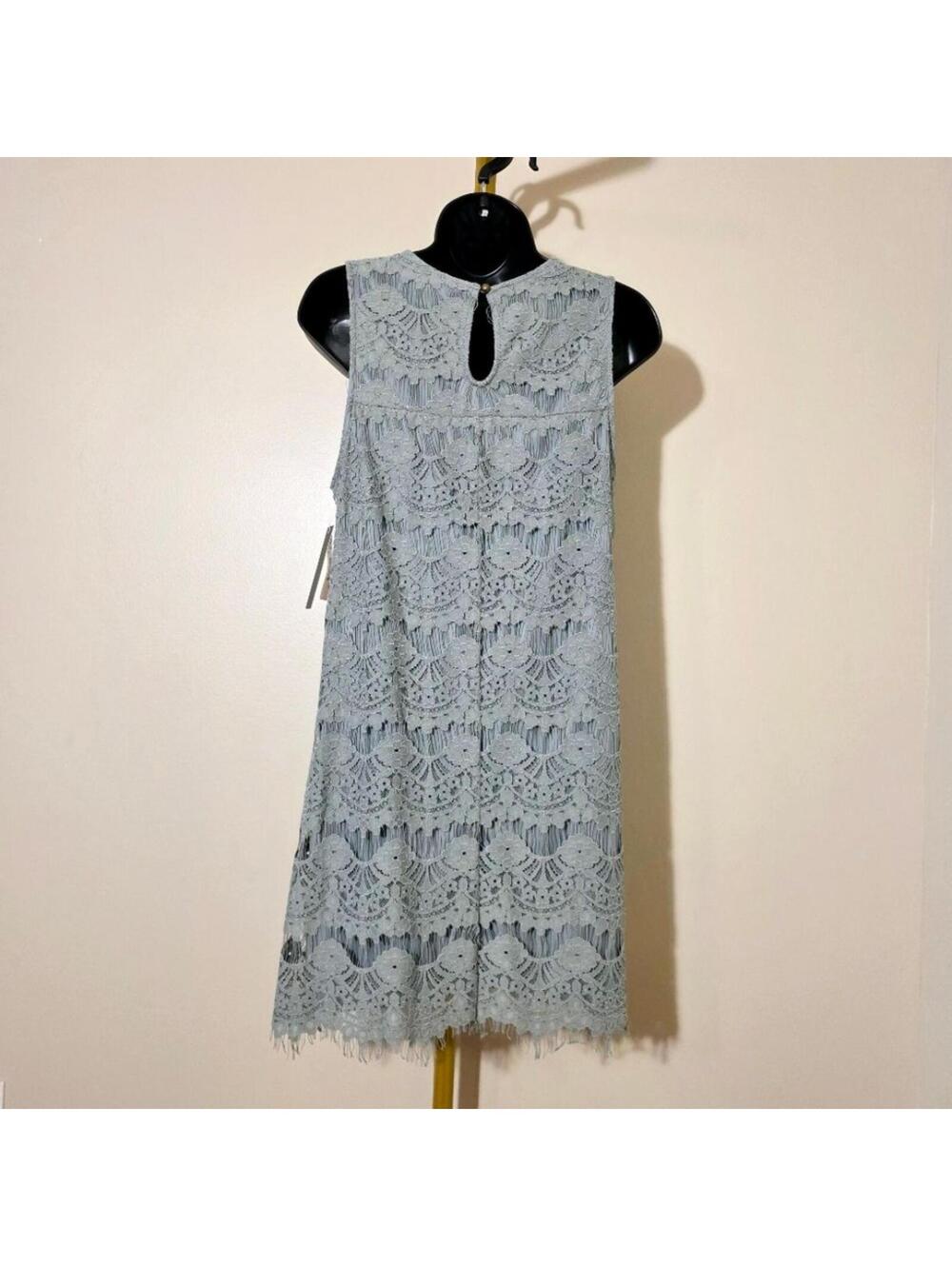 Speechless Sage Green Lace Fairycore Dress  - sz Med - Picture 5 of 5